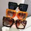 Luxury Square Fashion Glasses For Women Casual Candy Color Anti Glare Sun Shades For Beach Party Travel