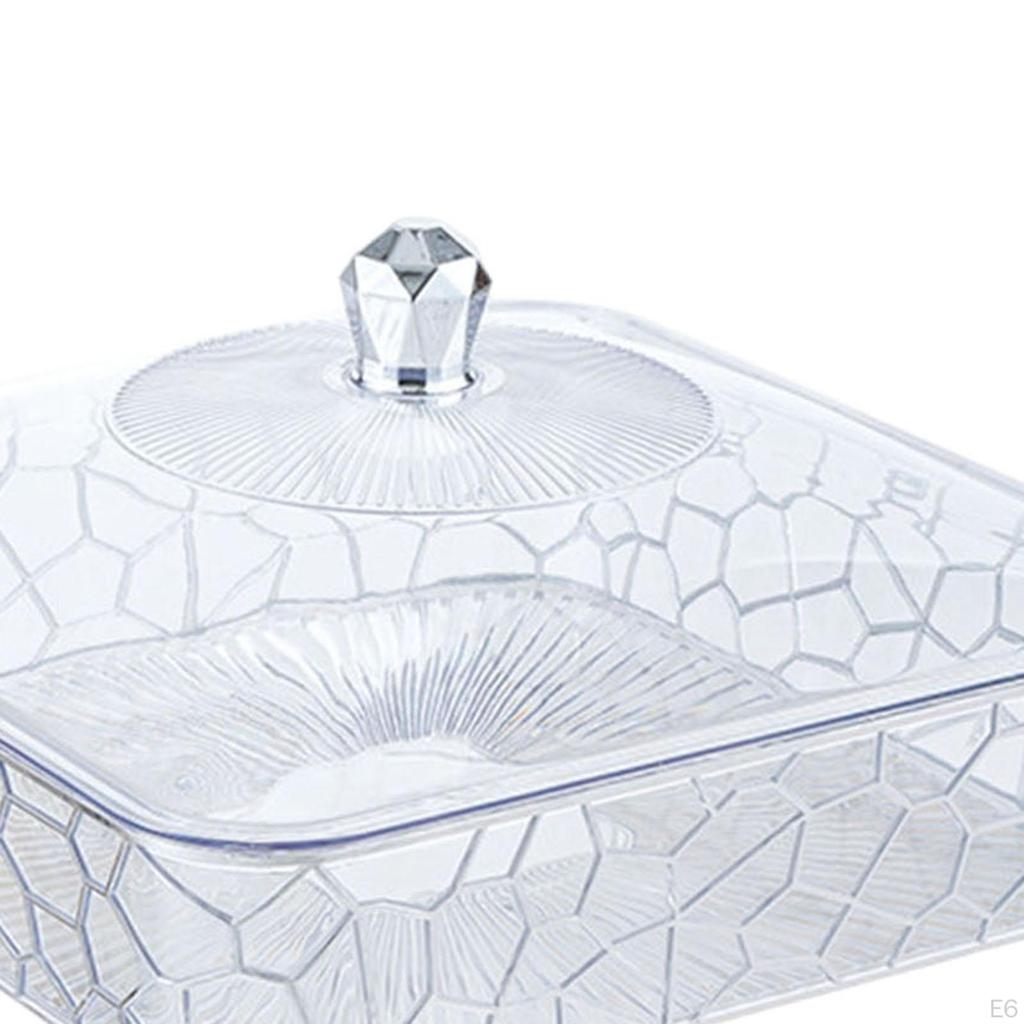 Поднос для хранения продуктов с крышкой для мероприятий и встреч