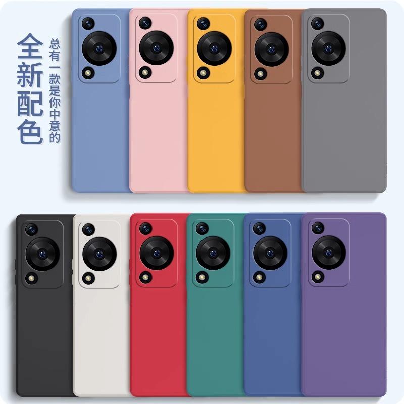 Подходит для чехла на мобильный телефон Huawei Enjoy 11s, защитный чехол, новый жидкий силикон, всесторонний, противоударный, мягкий чехол, продвинутое ощущение