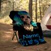 Personalized Custom Name Blanket - Sally Face Print Design,Blanket for Sofa,Bed,Travel,Camping - Soft and Warm, Great Gift