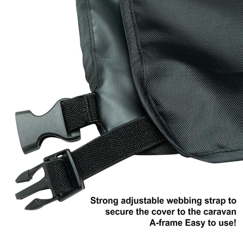 Крышка дышла, универсальная крышка дышла. Защита от атмосферных воздействий. Защитный чехол фаркопа для караванов, прицепов для дома на колесах.