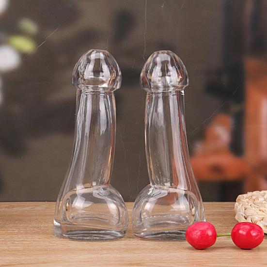 2 шт. 100 мл Бокал для вина Забавная форма пениса Прозрачный пищевой бар Ночной клуб Мальчишник Шампанское Виски Пиво Напиток Напиток Сок Коктейльная чашка