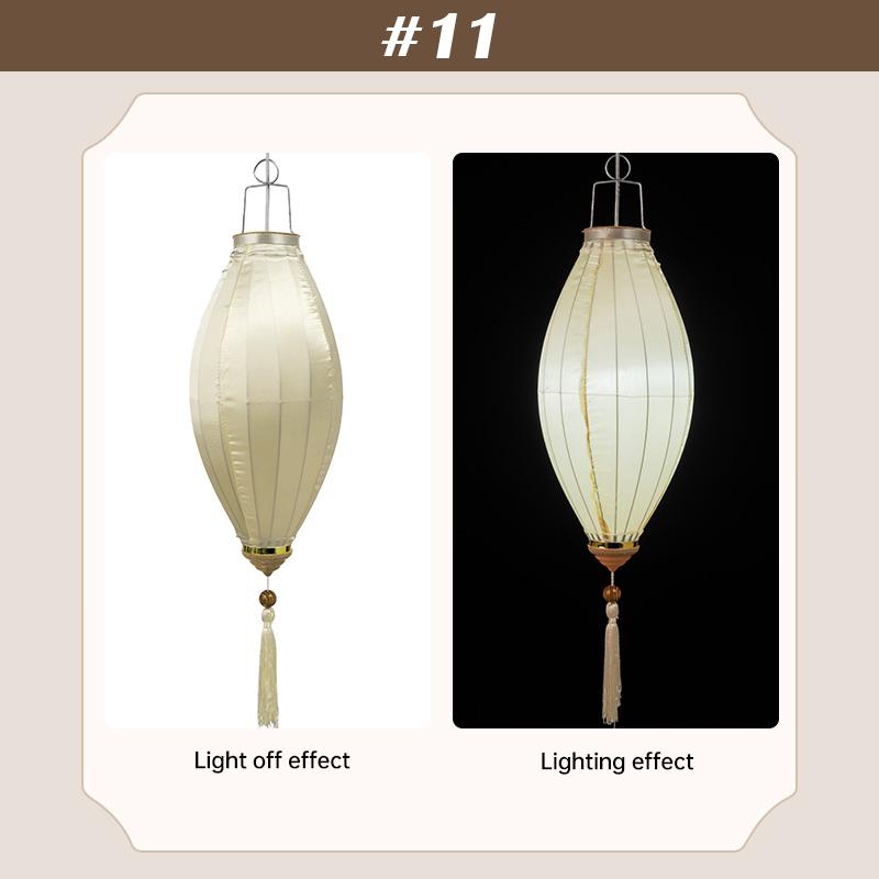 14-дюймовый традиционный фонарь для вечеринки на открытом воздухе шелковый фонарь китайский вьетнамский праздник середины осени весенний новогодний декор украшения