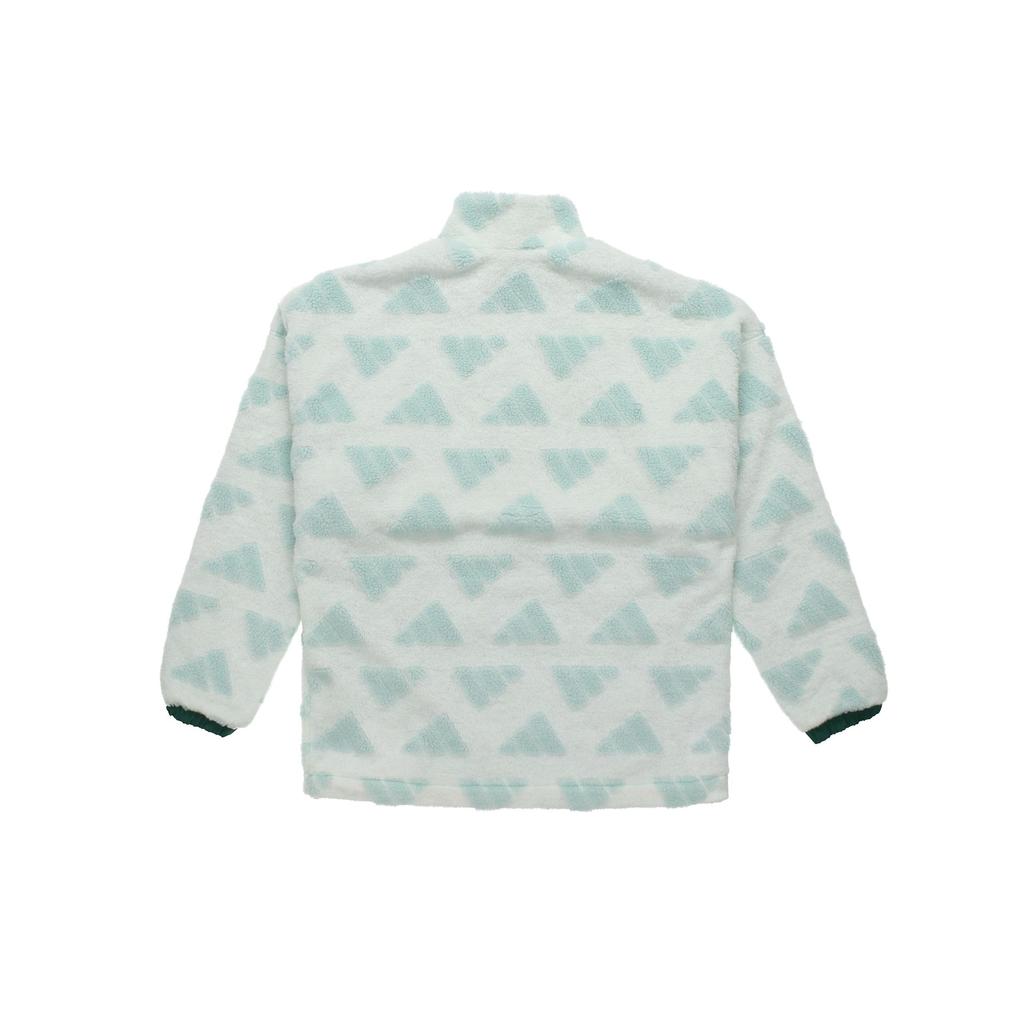 Adidas Теплый ветрозащитный флисовый пуловер с воротником-стойкой, мужские топы, светло-зеленый GM4441