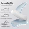 Height Increase Insoles for Men Women Shoes Flat Feet Arch Support Orthopedic Insoles Sneakers Heel Lift Memory Foam Shoe Pads