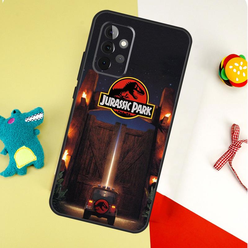 Чехол Мир Динозавров Парк Юрского Периода для Samsung Galaxy A54 A34 A24 A14 A12 A22 A32 A42 A52 A72 A52S A51 A71 A13 A53