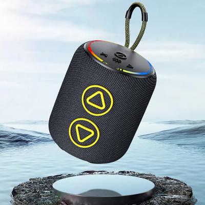 Уличный Bluetooth-динамик IPX6, водонепроницаемый, мощный бас, компактный и портативный TWS Bluetooth-динамик