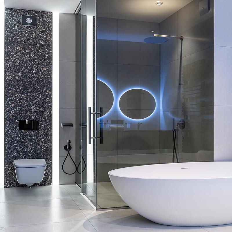 1m Water Stopper Strip Home Decorative Wall Sticker Elastic Ceiling Edge Strips Kitchen Scalloped Corner Line Bathroom