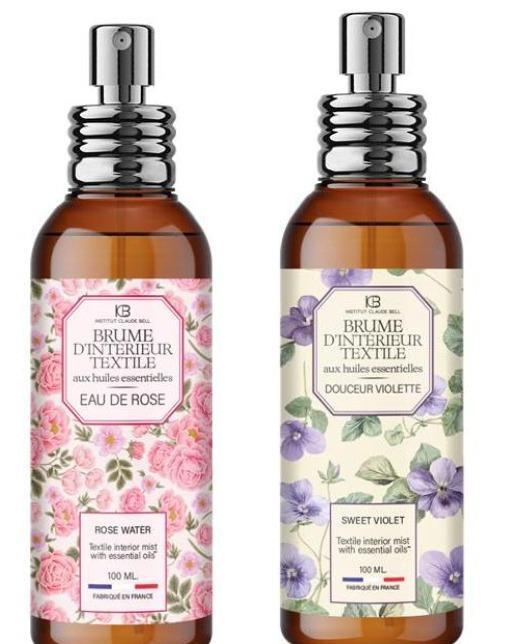 Textile Interior Mist with Essential Oils - Douceur Violette