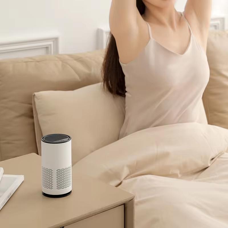 Новый портативный очиститель воздуха с анионами, фильтр для дыма и воздуха, мини-USB, перезаряжаемый, цветной ночник, дезодорирующий для автомобиля, дома, спальни, офиса