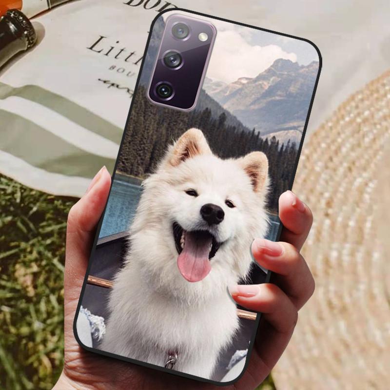 For Samsung Galaxy S20 FE S20FE Case Fashion Silicone Cover For Samsung S20 Fan Edition S20 Lite S 20 FE Phone Case Black Bumper