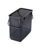 Stackable Laundry Basket with Handles Approximately Wide X Deep X 39cm Made with Approximately Biomass Plastic Like-it (Large), 27.7cm 45.5cm High,