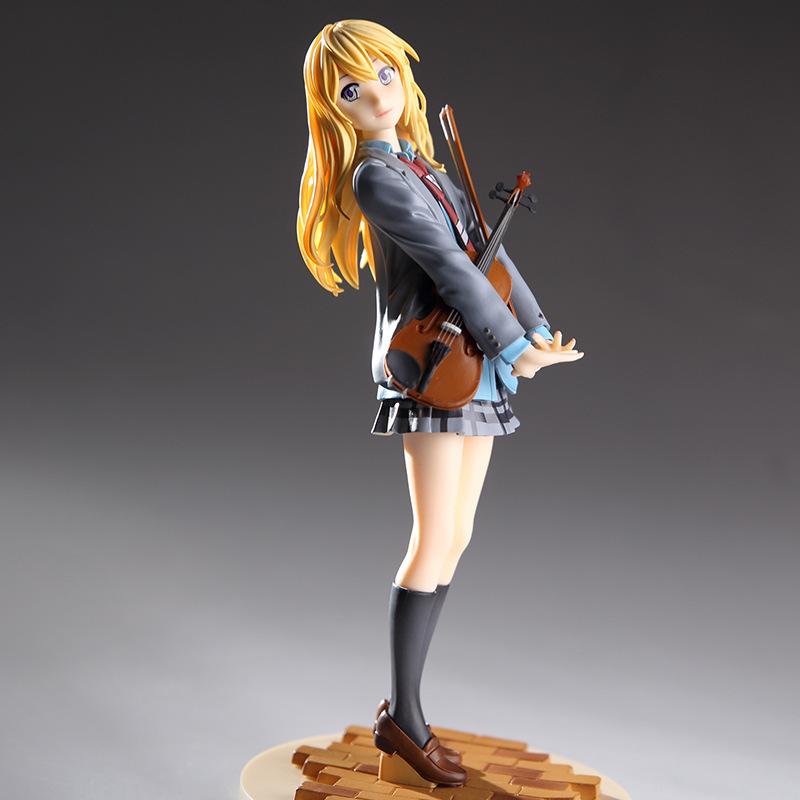 Manyu Your Lie in April violin fork hand Kaoru Miyazono figure