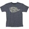 26 футболка с логотипом Creedence Clearwater Revival мужская лицензированная рок-н-ролльная группа синяя унисекс футболка