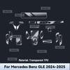 Transparent TPU For Mercedes Benz GLE 2024 Car Center Console Media Dashboard Navigation Anti-scratch Protector Interior Film