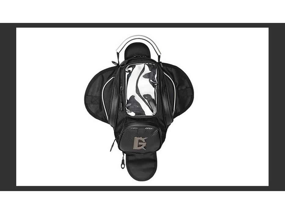 Сумка на бак мотоцикла с магнитом и сенсорной навигацией, пылезащитная - трансформируемая сумка на плечо и пояс