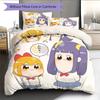 Pop & Pipi  Pattern Bedding Quilt Set  Home Decoration  Gift (1 * duvet cover + 2 * pillowcase  without core)