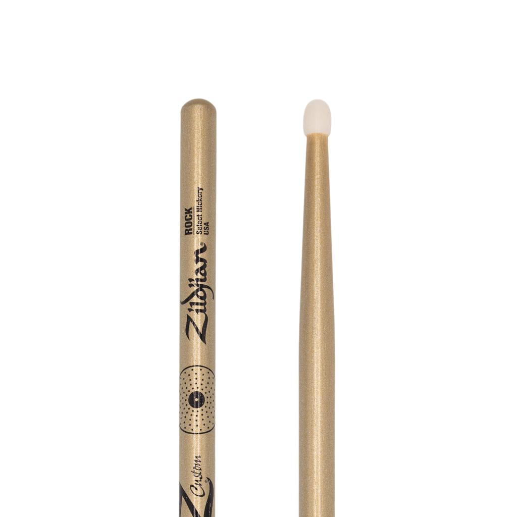 Zildjian ZRKCGNZC Stick Z Custom Rock Chroma Gold Nylon TIP Zildjian