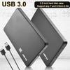 USB 3,0 до 2,5-дюймовый чехол для жесткого диска SATA HDD SSD корпус 5 Гбит/с внешний жесткий диск для ПК, ноутбука, смартфона, ПК, ноутбука