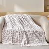 Soft Flannel Throw Blanket Lightweight Warm Bed Blanket For Bedroom Couch
