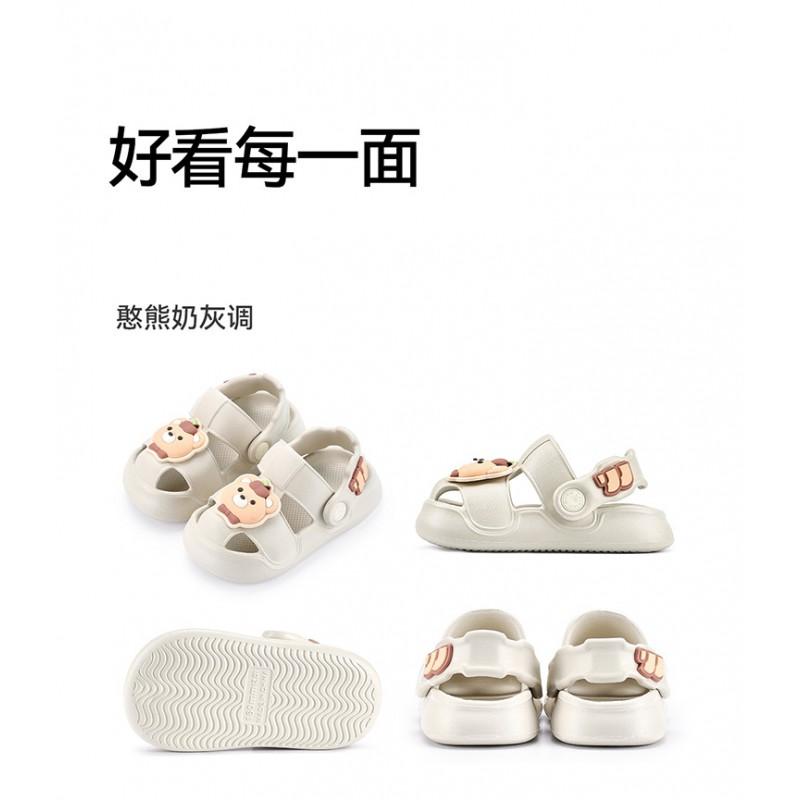 Kids Comfortable Clog Sandals Beach Pool Outdoor Play - Non-Slip Soft Sole Cartoon Design Unisex