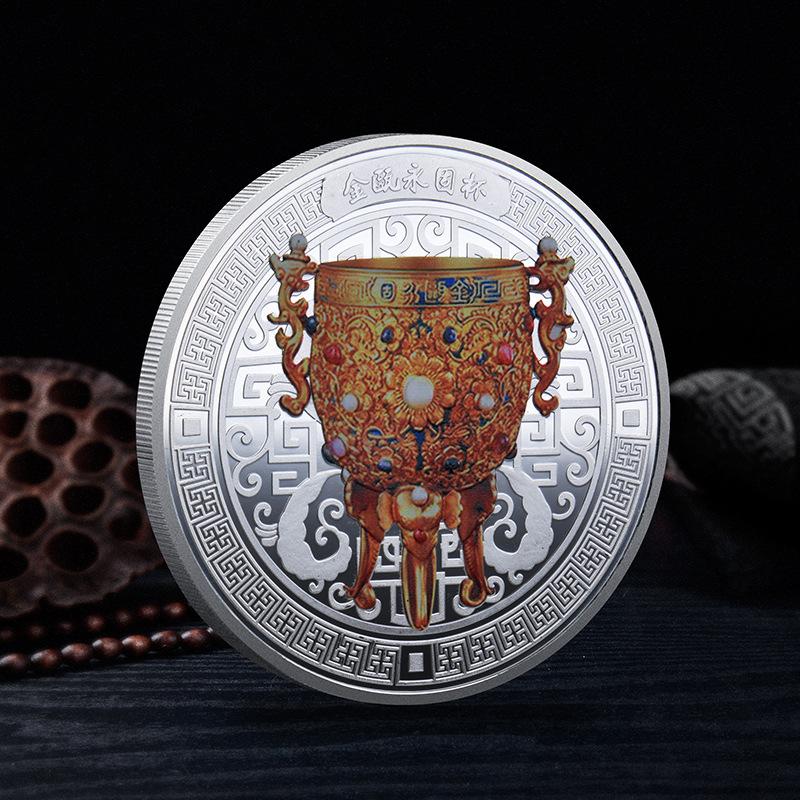 Карта ландшафта на тысячу миль, набор памятных медалей, трехмерный рельеф, цветная памятная медаль, рождественский подарок, наполнители для чулка