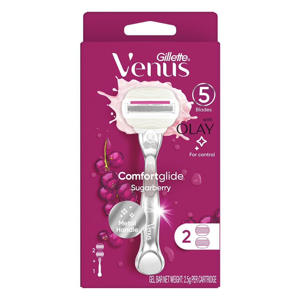 Бритва Venus Olay Sugarberry (Основной продукт/Выберите 1 из 2 сменных блоков)