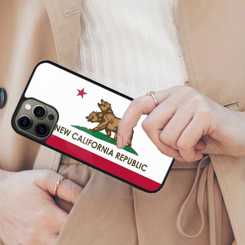 Ontario California Republic Flag Magnetic Phone Case For APPLE iPhone 17 Air 16 14 13 12 Pro Max 15 Plus Wireless MagSafe Cover