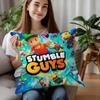 Подушка Игровая Спящая S-Stumble Guys Декоративная Наволочка Короткий Плюш Диван Декоративный Подарок Дом Двусторонняя Печать Подушка