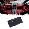 1Pc Universal Car Dual Usb Charger Socket 12v for Motorcycle Auto Truck Atv Boat Car Rv Bus Power Adapter Outlet Car Accessories