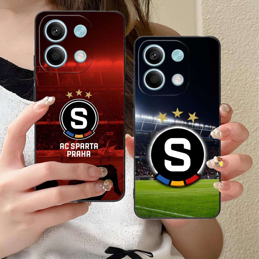 Чехол для мобильного телефона FC Sparta Praha для Xiaomi Redmi Note 14 13 12 11 A5 3 2 1 Pro Plus 4G 5G Цветная Печать Защитный Красивый