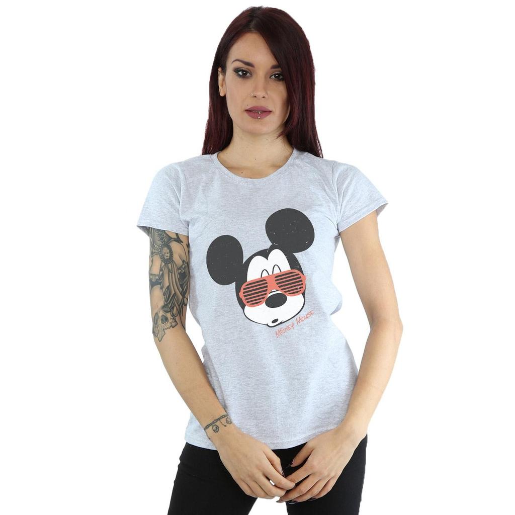 Disney Womens/Ladies Mickey Mouse Sunglasses Cotton T-Shirt