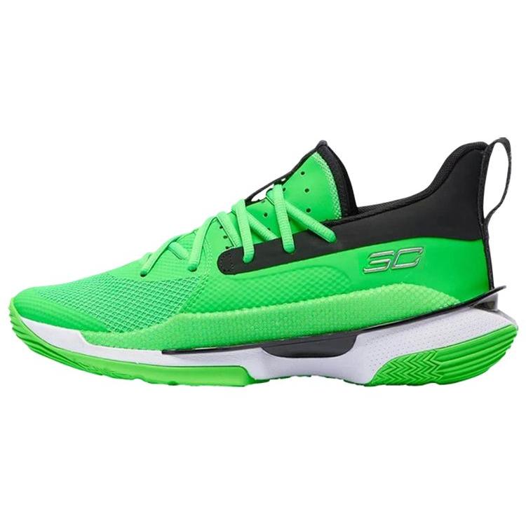 Under Armour Кроссовки Curry 7 Team 'Зеленый Черный' 3023838-306
