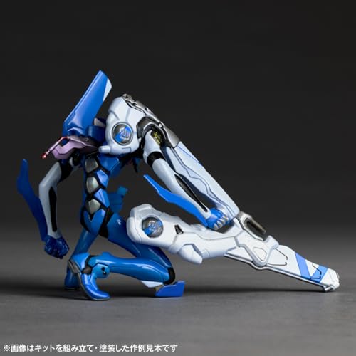 KAIYODO Artpla Sculpture Works Evangelion Initial Unit Second Unit Zero Unit Modified Interception 3rd New Tokyo City Non-Scale Unpainted Plastic