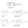 Men Women Eye Protection Portable Metal Eyeglasses Anti-Blue Light Glasses Ultra Light Frame Computer Goggles