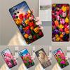 Милый цветок тюльпана Чехол-обложка для Samsung Galaxy S24 S25 Ultra S21 S22 Ultra S10E Note 10 Plus Note 20 FE S23
