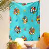 Colorful Rubik's Cube and Puzzle Pattern Patterned Tapestry Decorative Wall Hanging, Home Bedroom Living Room Decor