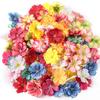 30Pcs Artificial Flowers Rose Head For Home Decor Marriage Wedding Decoration Fake Flowers DIY Craft Wreath Accessories