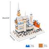 LULUFUN Micro Block Swan Castle Block Set Building Toy Mini Neuschwanstein Castle Assembly Children Adults Holiday New Year Gift Birthday