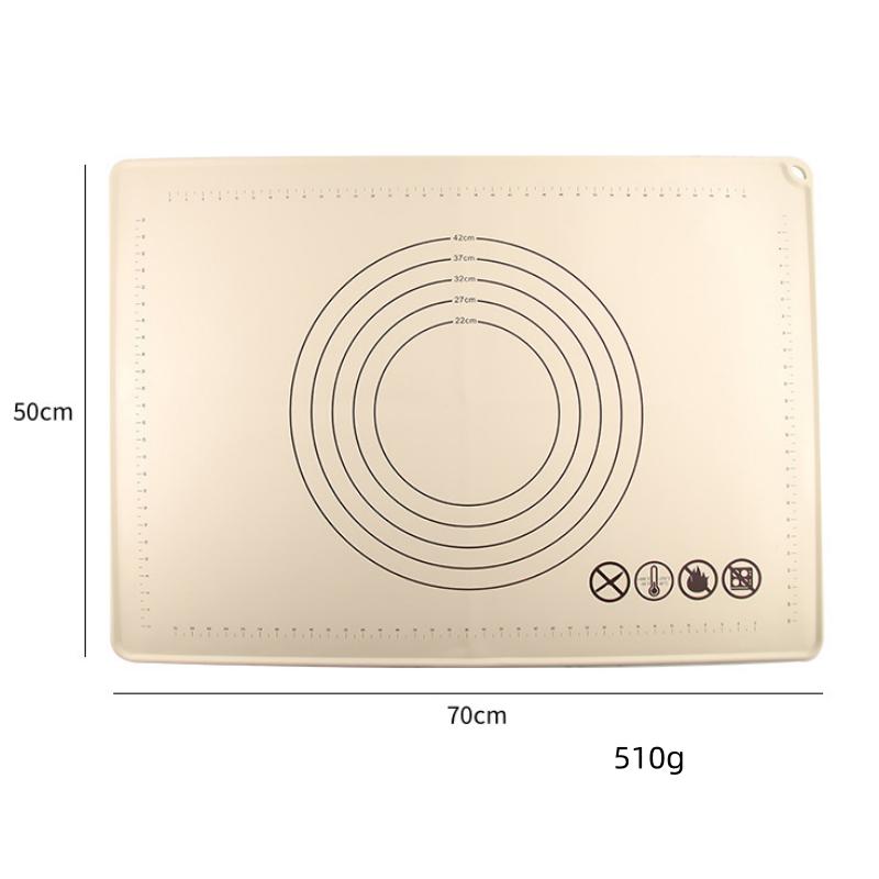 Силиконовый коврик для выпечки, противень, пищевой, бытовой, прочный, долговечный, для замешивания теста, для кухни, раскатывания большого количества теста, антипригарное покрытие