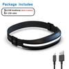 Мощный портативный налобный фонарь COB с зарядкой от USB, красный и белый свет, рабочий фонарь для кемпинга, рыбалки, прожектора