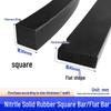 Nitrile Rubber Strip: Oil & Pressure-Resistant Shock Absorbing Glass Pad for Sealing & Joint Support