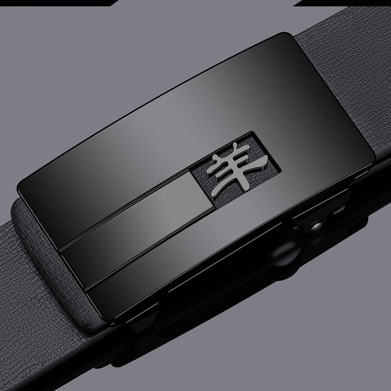 Zodiac Men's Automatic Buckle Belt: Stylish, Versatile Belt for Casual and Business Wear