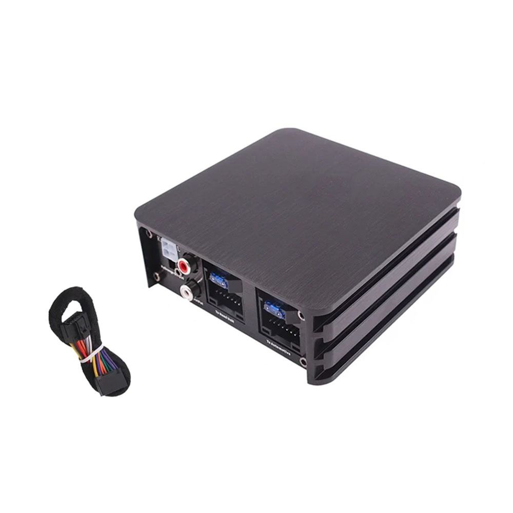 Интеллектуальный автомобильный усилитель мощности Большой экран 6-канальный усилитель мощности Автомобильное аудио