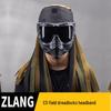Cyberpunk Tactical Braid Wig Mask for Outdoor Cycling & Cosplay
