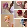 Tassel Hanfu Hair Accessories Ancient Style Flower Hairpin Elegant Chinese Style Hair Clip  Women