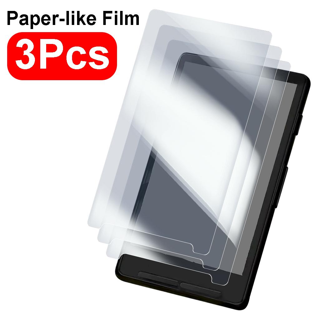 1-5 шт. Прозрачная защитная пленка для экрана XTEINK X4 E-reader, похожая на бумагу, Антибликовая, Защита от отпечатков пальцев, Мягкая ПЭТ, Полное покрытие, Защитные пленки
