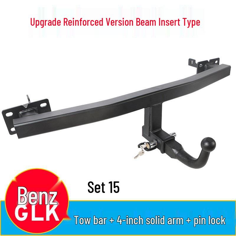 Compatible with Mercedes GLK200, GLK260, and 300/350 Rear Tow Hitch.