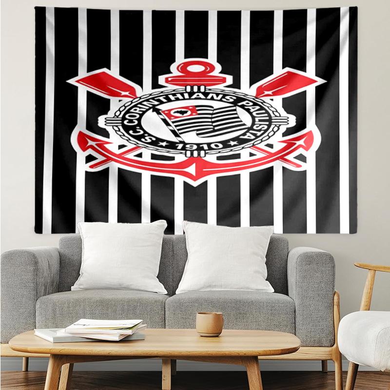 Football Club Emblem Tapestry Hanging for Bedroom,Livingroom, Playroom,Decor Art Room Wall Tapestry Holiday and Birthday Gifts