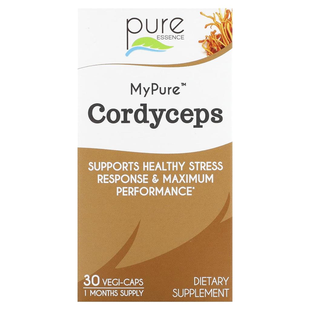 Mypure, Cordyceps Sinensis, 500 мг, 30 вегетарианских капсул